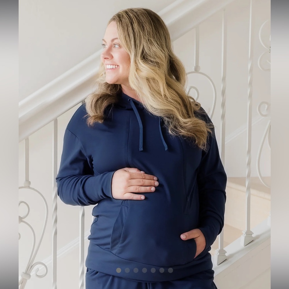 Kindred Bravely Bamboo Maternity and Nursing Hoodie XS